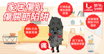痛症陷阱佈滿家居!留在家也要養護關節