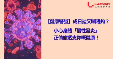 慢性發炎唔出聲，但一直影響你